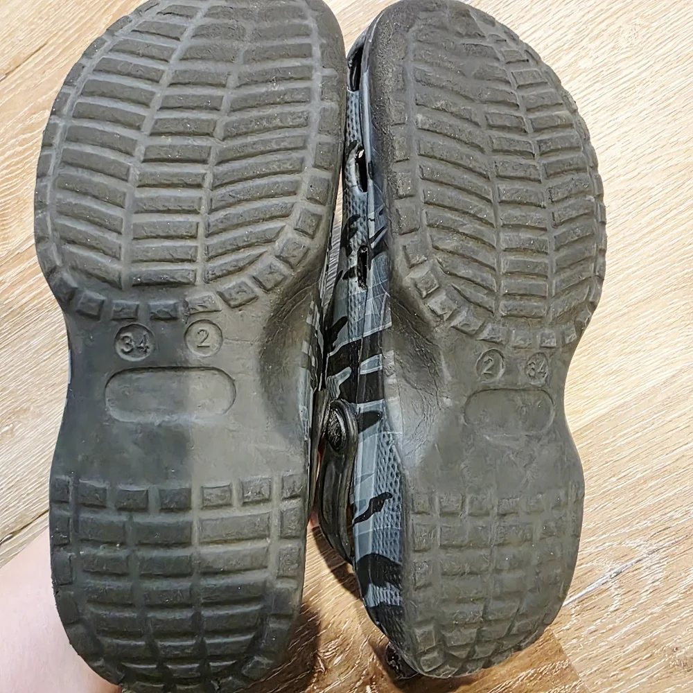 Kids Camouflage Clogs